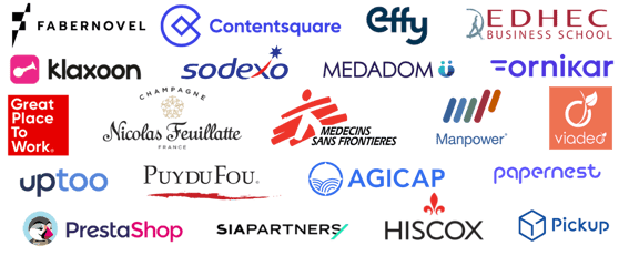 Logos des grandes entreprises qui utilisent HubSpot