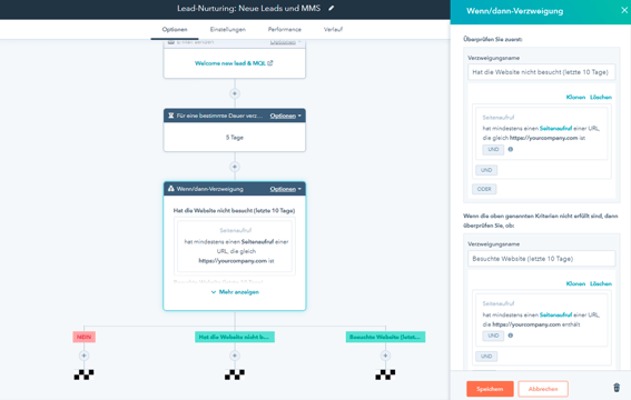 Workflows anpassen