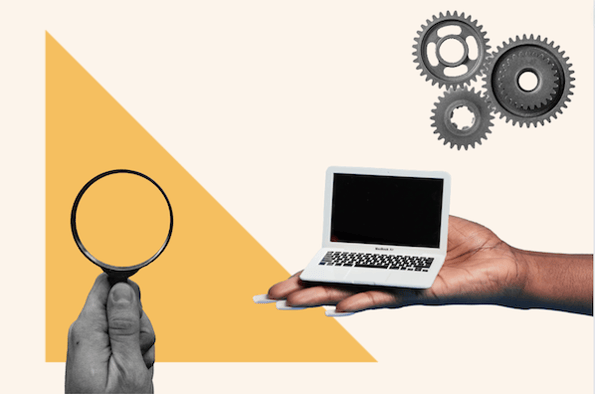 person using javascript keywords and operators