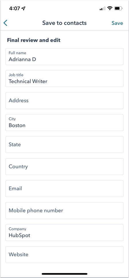 QR-code-review-page