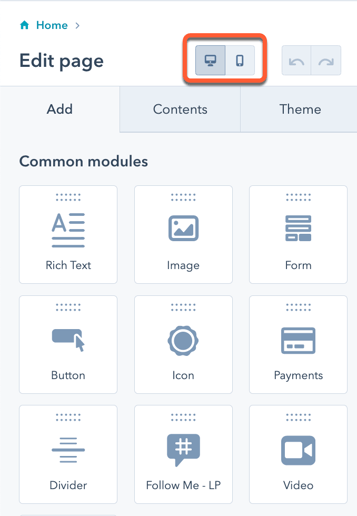 edit-mobile-version-of-a-page