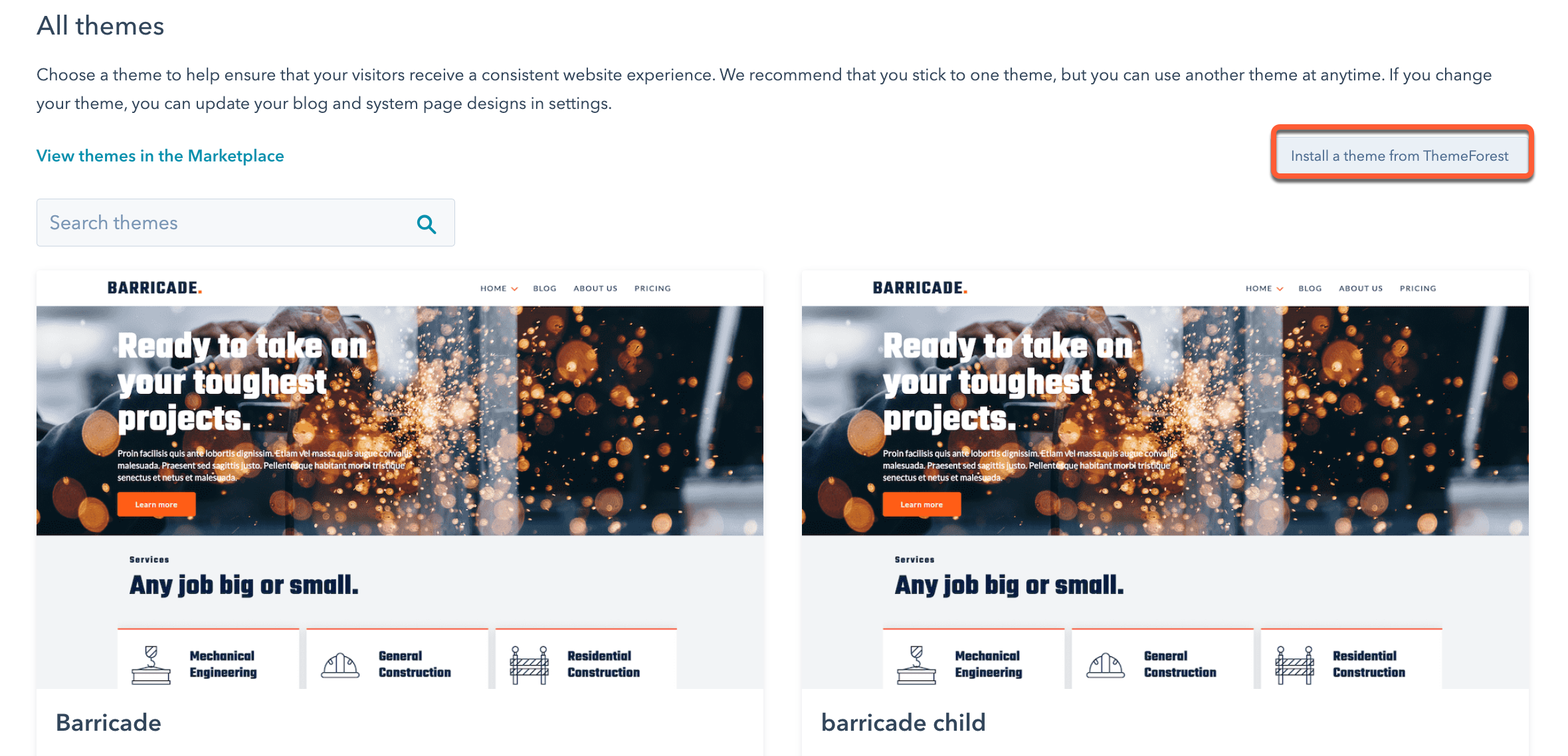 install-a-theme-from-themeforest