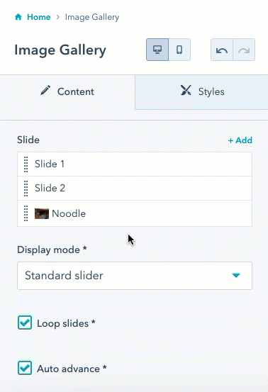 reorder-image-gallery-slides