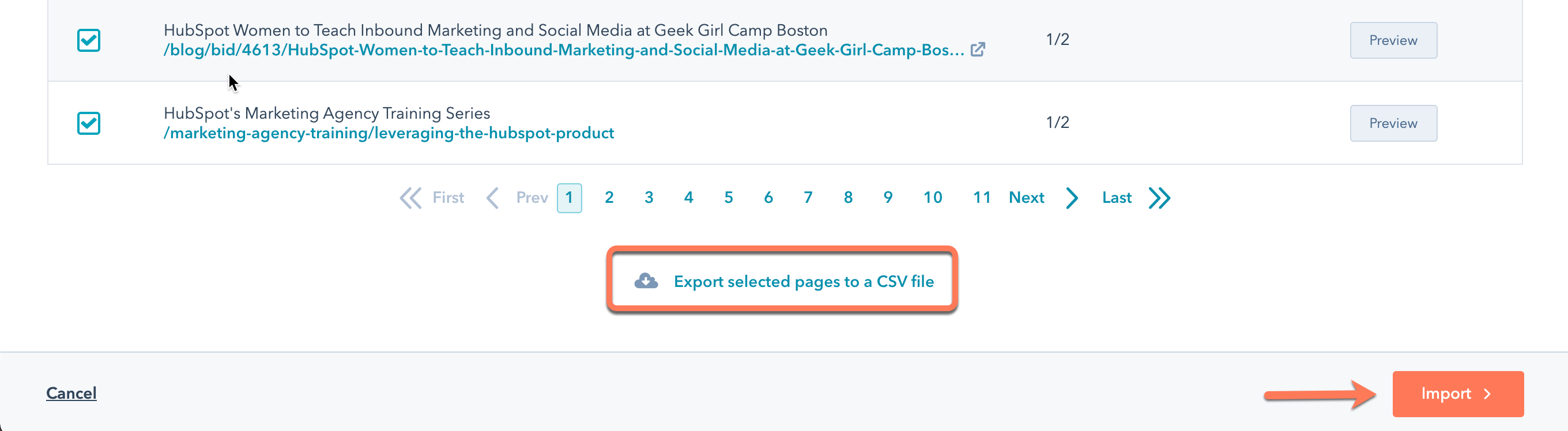 review-pages-to-import