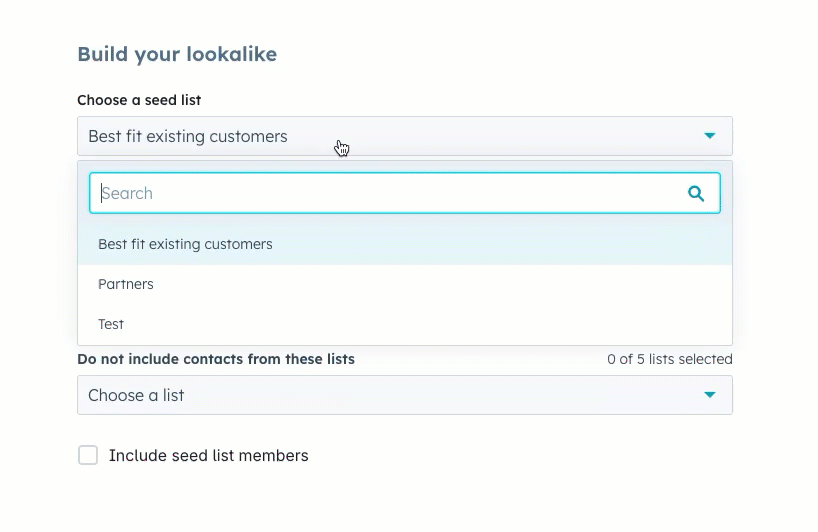 build-lookalike-list