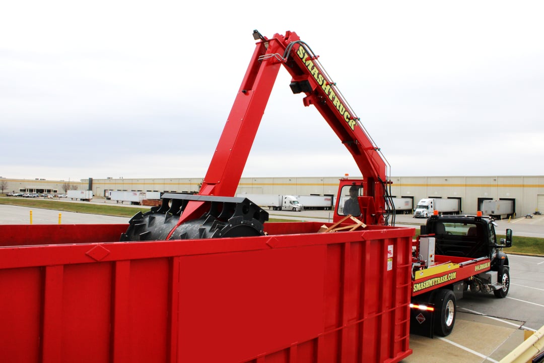 Smash MyTrash truck-smashing