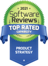 Service Hub von HubSpot ist auf SoftwareReviews Gewinner bei Product Strategy