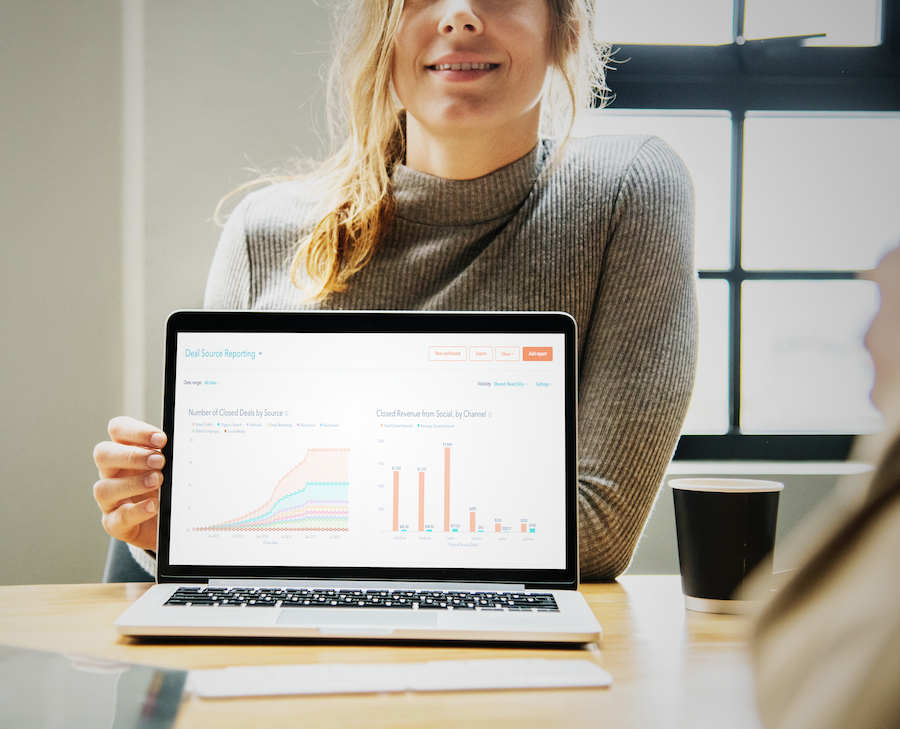 Sales-dashboard-HubSpot CRMpng