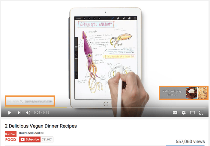 youtube in-stream ad youtube in-stream ad