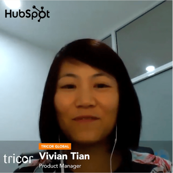 Vivian Tian, Product Manager at Tricor Global
