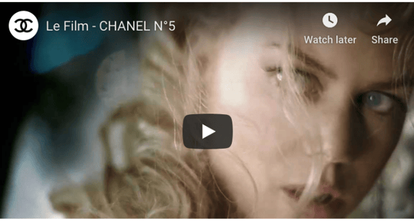 Chanel No. 5 Le Film video