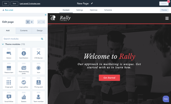 Marketer CMS