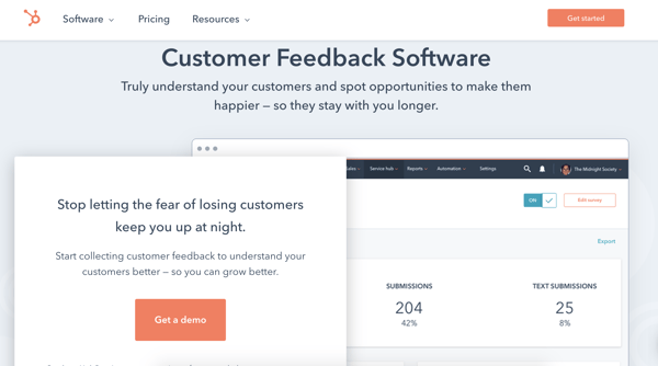 customer feedback software for customer retention