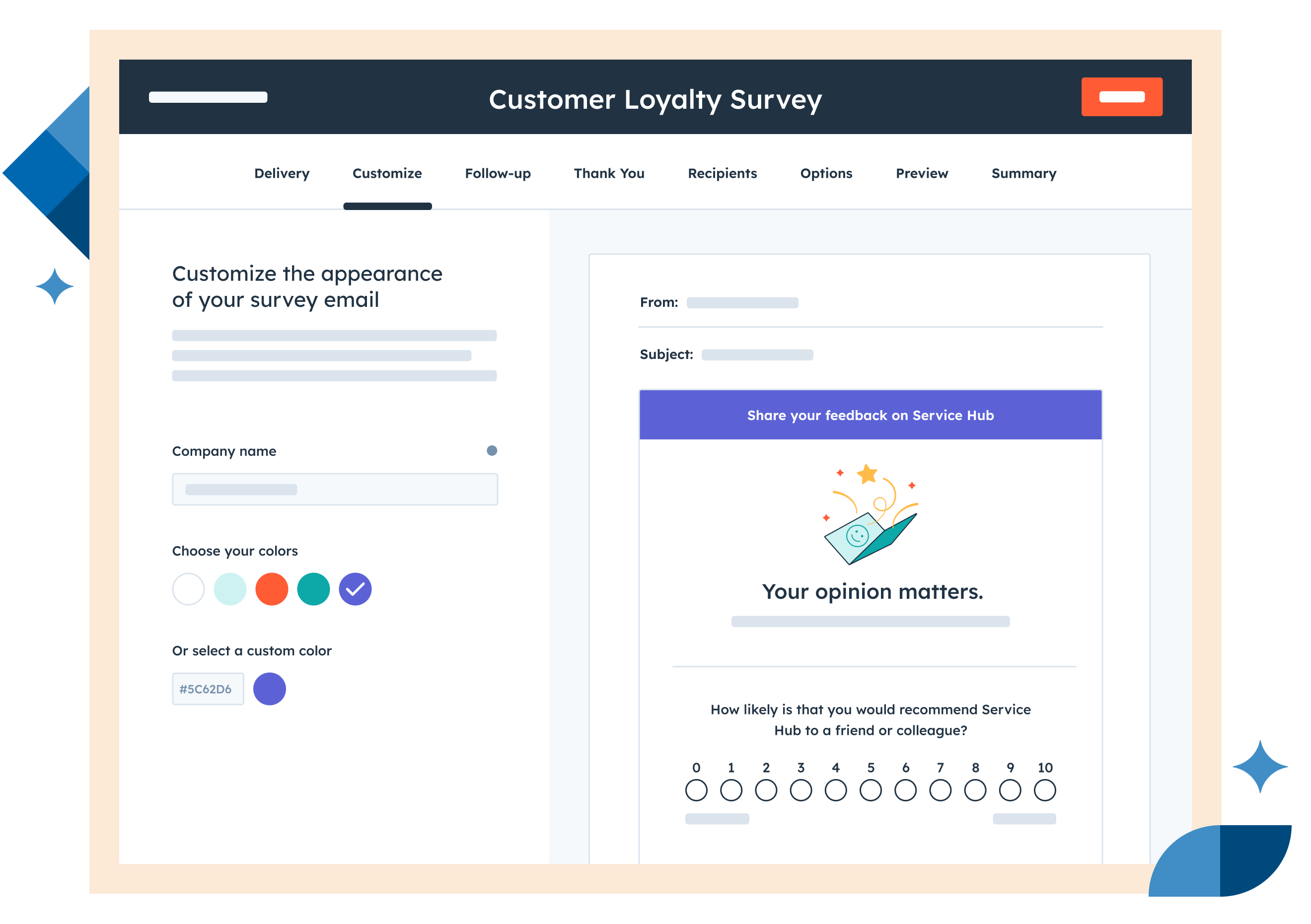 ServiceHub_Customer-feedback-surveys_with frame