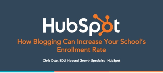 Webinar | How Blogging Can Increase Your School's Enrollment Rates