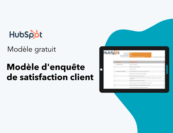 Modèle d'enquête de satisfaction client