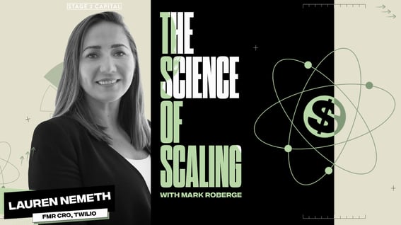 The Science of Scaling_Lauren Nemeth_Pinecone Twilio_Episode Art LinkedIn