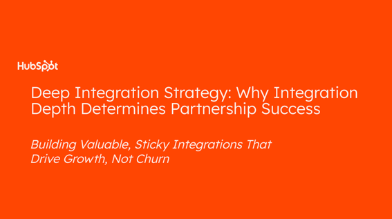 Thumbnail for Deep Integration Strategy