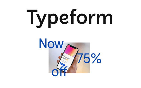 Typeform Startup Offer