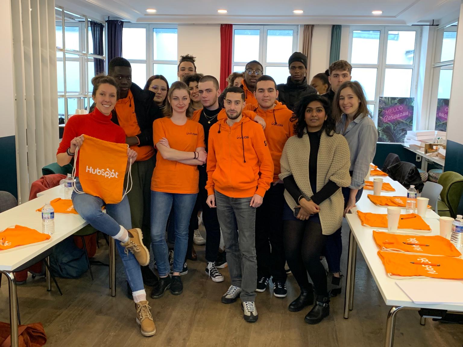 HubSpot Paris partnership with Unis-cite