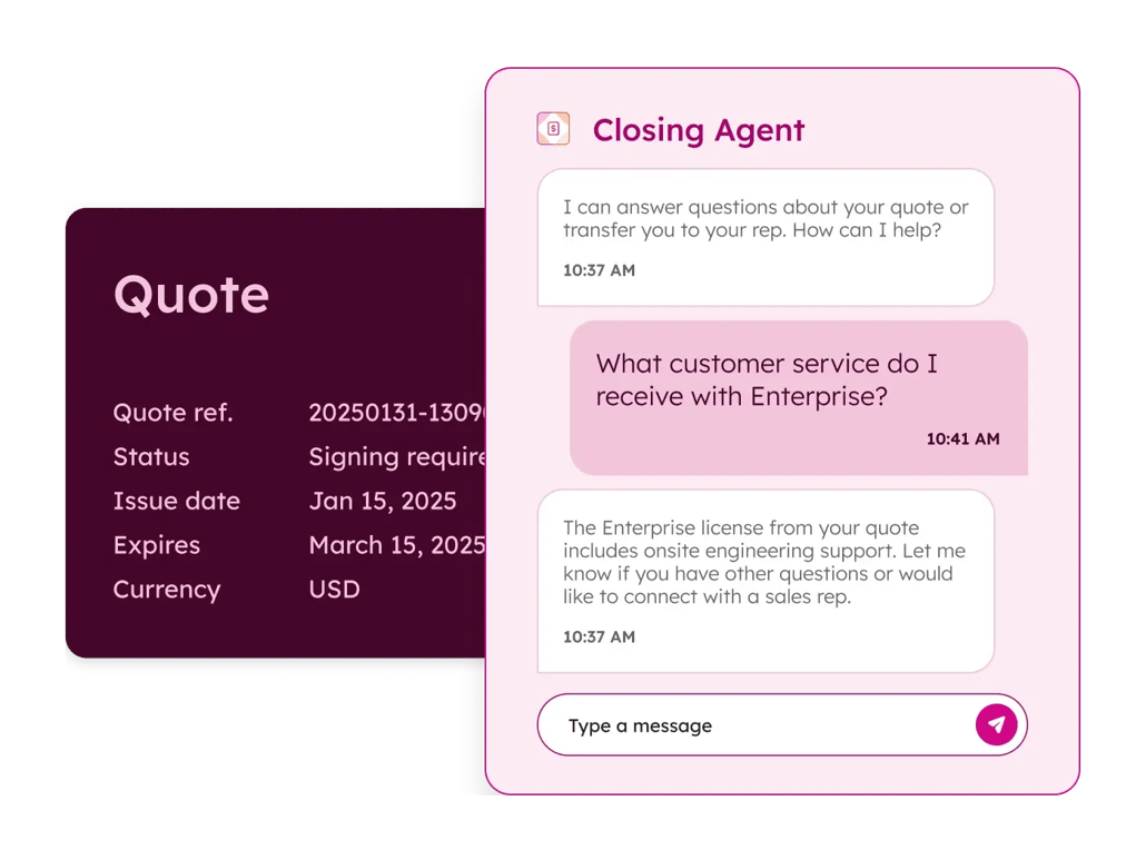 Closing Agent