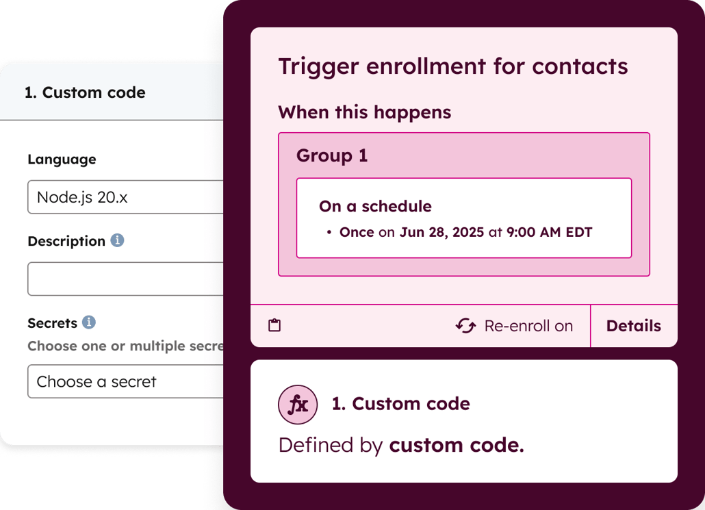 Custom Code Setup