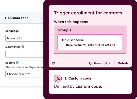 Custom Code Setup