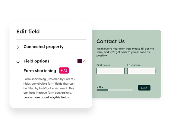 Form Shortening