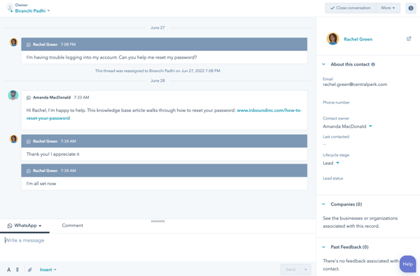 Customer Service Dashboard
