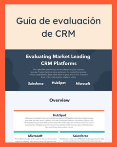 Guía de evaluación de CRM
