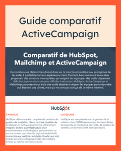 ActiveCampaign Comparison Guide - FR