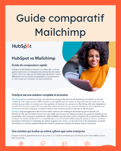 Mailchimp Comparison Guide - FR