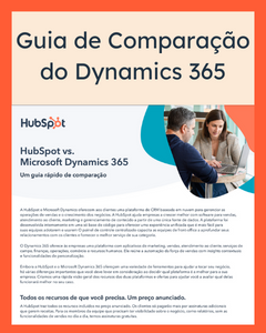 Guia de comparação Dynamics 365