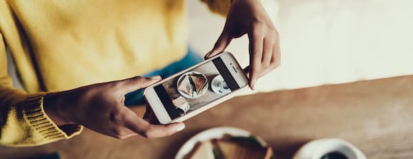 a marketer leverages instagram story highlights in a food-related campaign