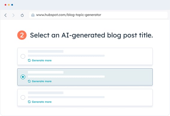 AI-generated blog post title