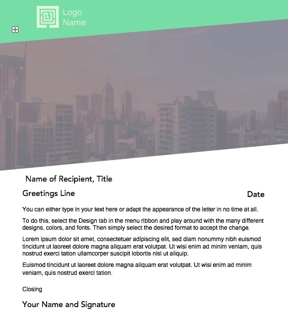 application letter for employment as a marketer Photo letterhead cover letter