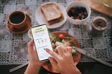 Covid-tracking app
