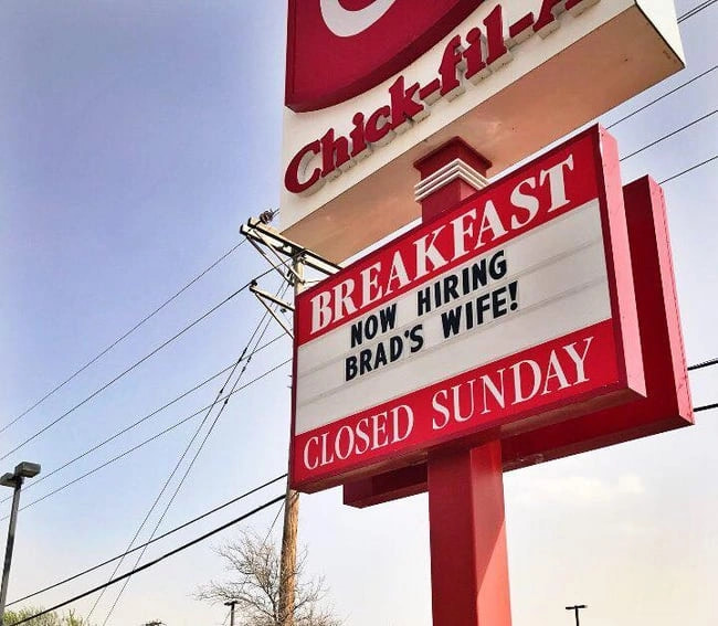 crisis management example: Cracker Barrel and Chick-Fil-A