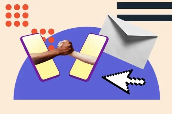 cross channel marketing represented by phones and email