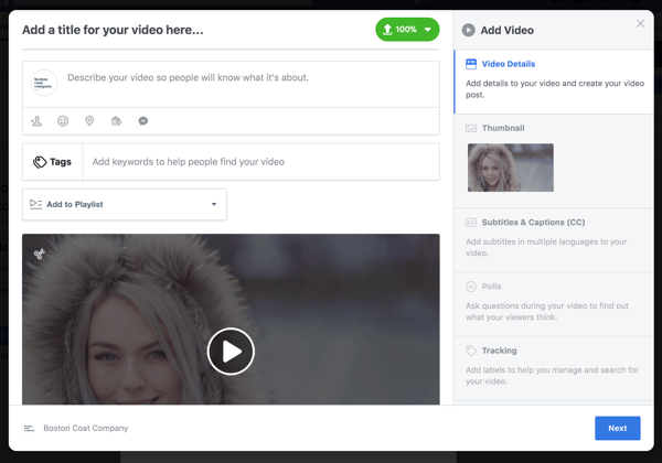 Facebook  -  Marketing-Add-Video