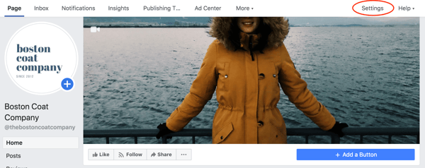 facebook-marketing-page-paramètres