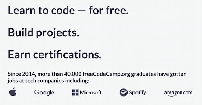 Como aprender a codificar - Recurso: freeCodeCamp