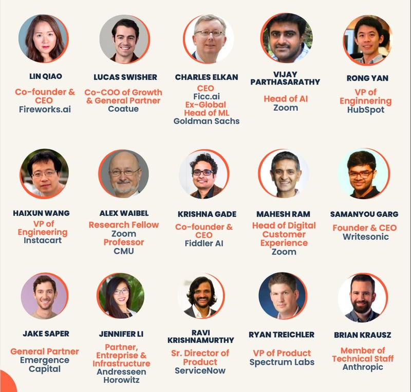 Gen AI Summit speakers (continued)