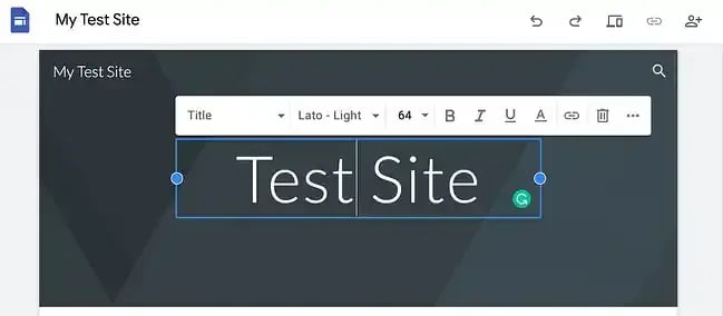 google sites assignment google sites tutorial: title you first web page
