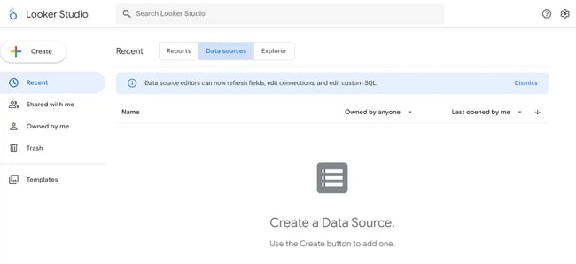 How to Use Google Looker Studio: Data sources
