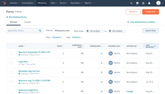 how to create a registration form hubspot step 3: create form