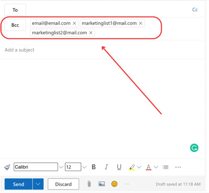 How To Bcc in Outlook (2023) - HubSpot