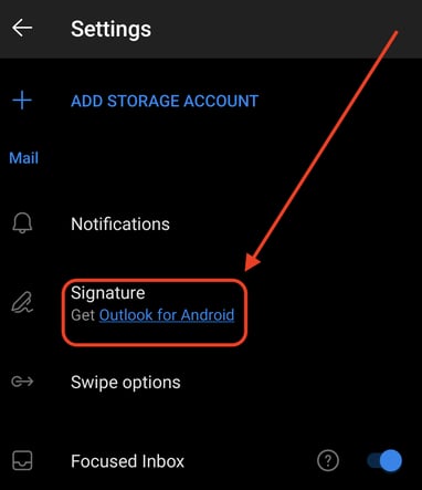 how-to-create-signature-outlook-app-android-step-3