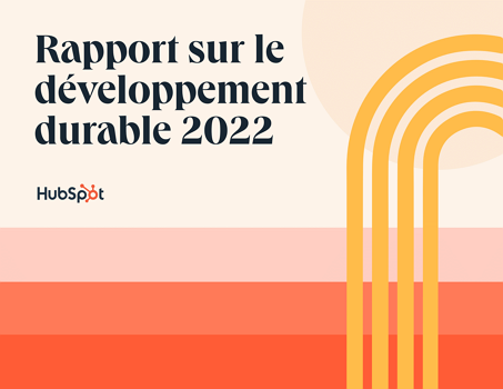 Rapport sur le développement durable 2022