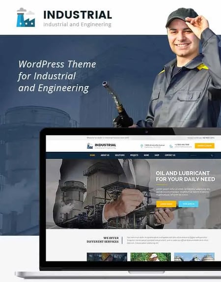 Best Industrial WordPress Themes